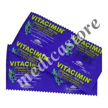 Vitacimin Tablet Rasa Blueberry 