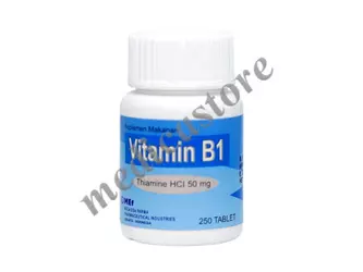 VITAMIN B1 TABLET 50 MG 250'S