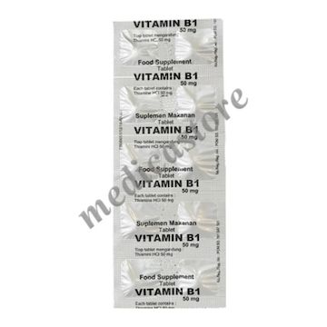 Vitamin B1 Tablet 50 MG