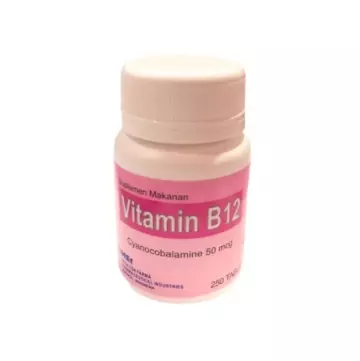 VITAMIN B12 TABLET 50 MCG 250'S