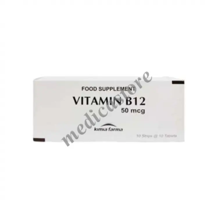 VITAMIN B12 TABLET 50 MCG