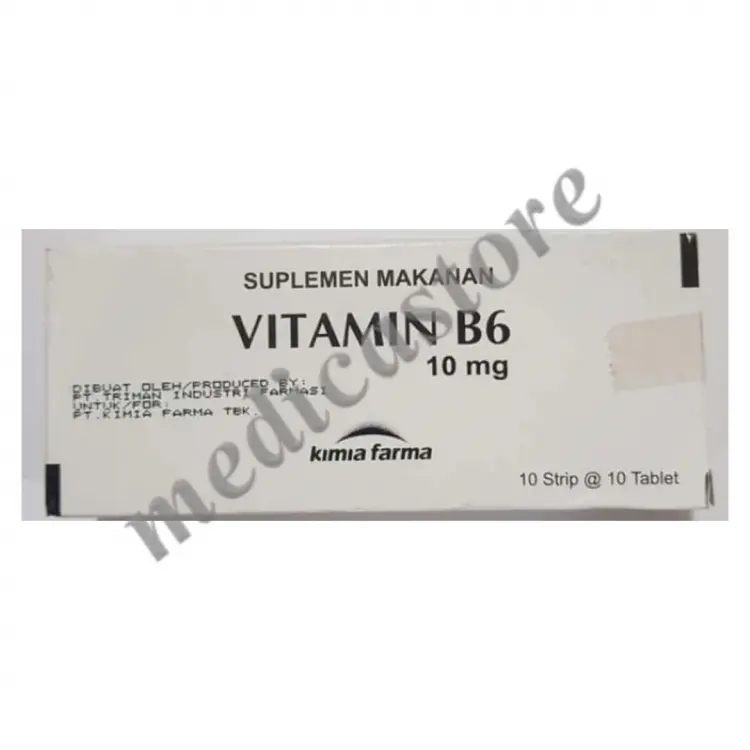 VITAMIN B6 TABLET 10 MG 100'S