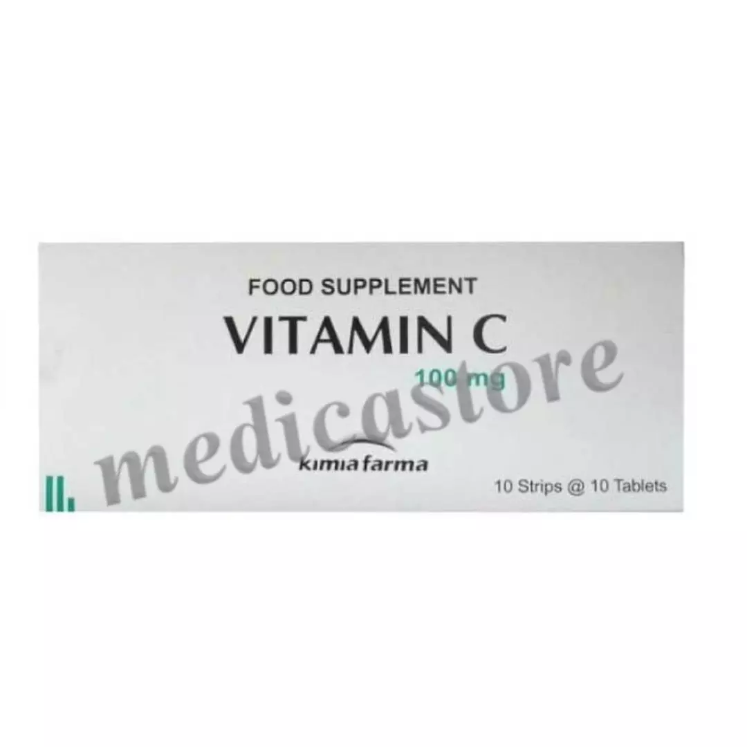 VITAMIN C TABLET 100 MG 100'S (KF)