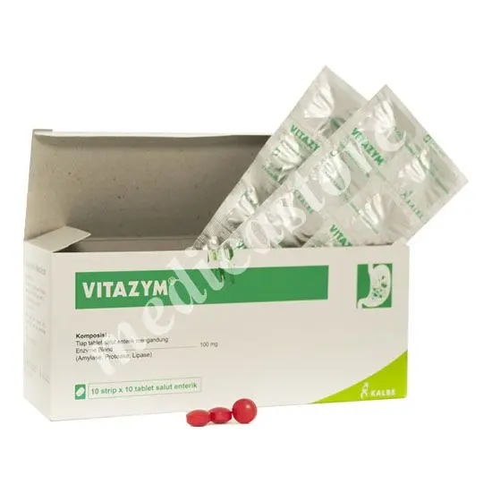 VITAZYM TABLET SALUT ENTERIK 100'S