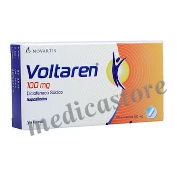 Voltaren Suppositoria 100 MG 