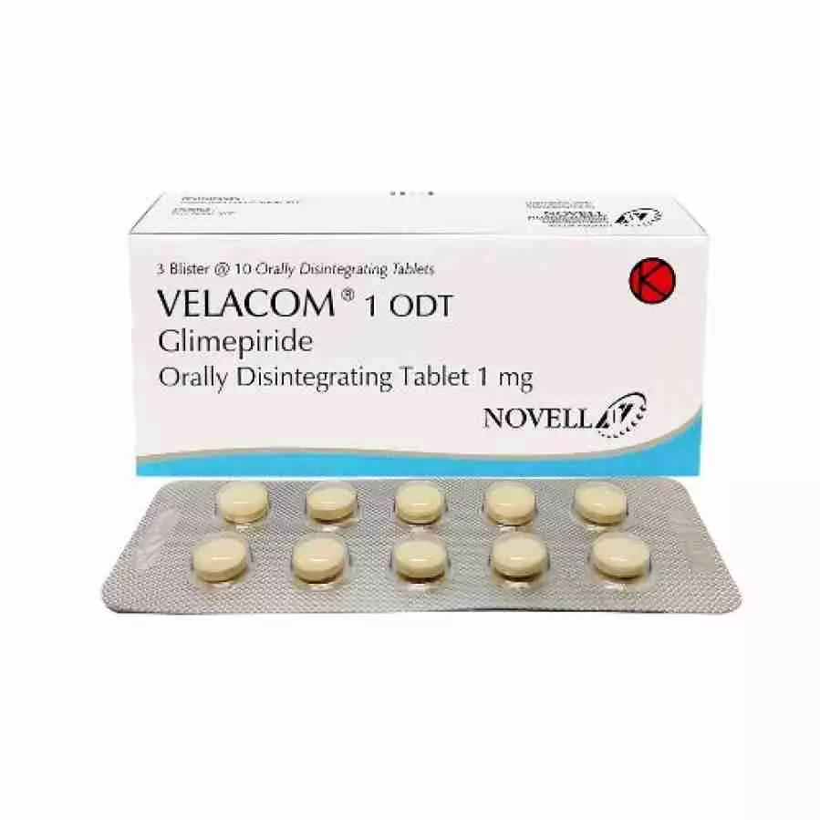 Velacom 1 mg ODT 30'S