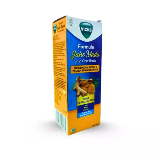 VICKS FORMULA JAHE MADU SYRUP 56 ML