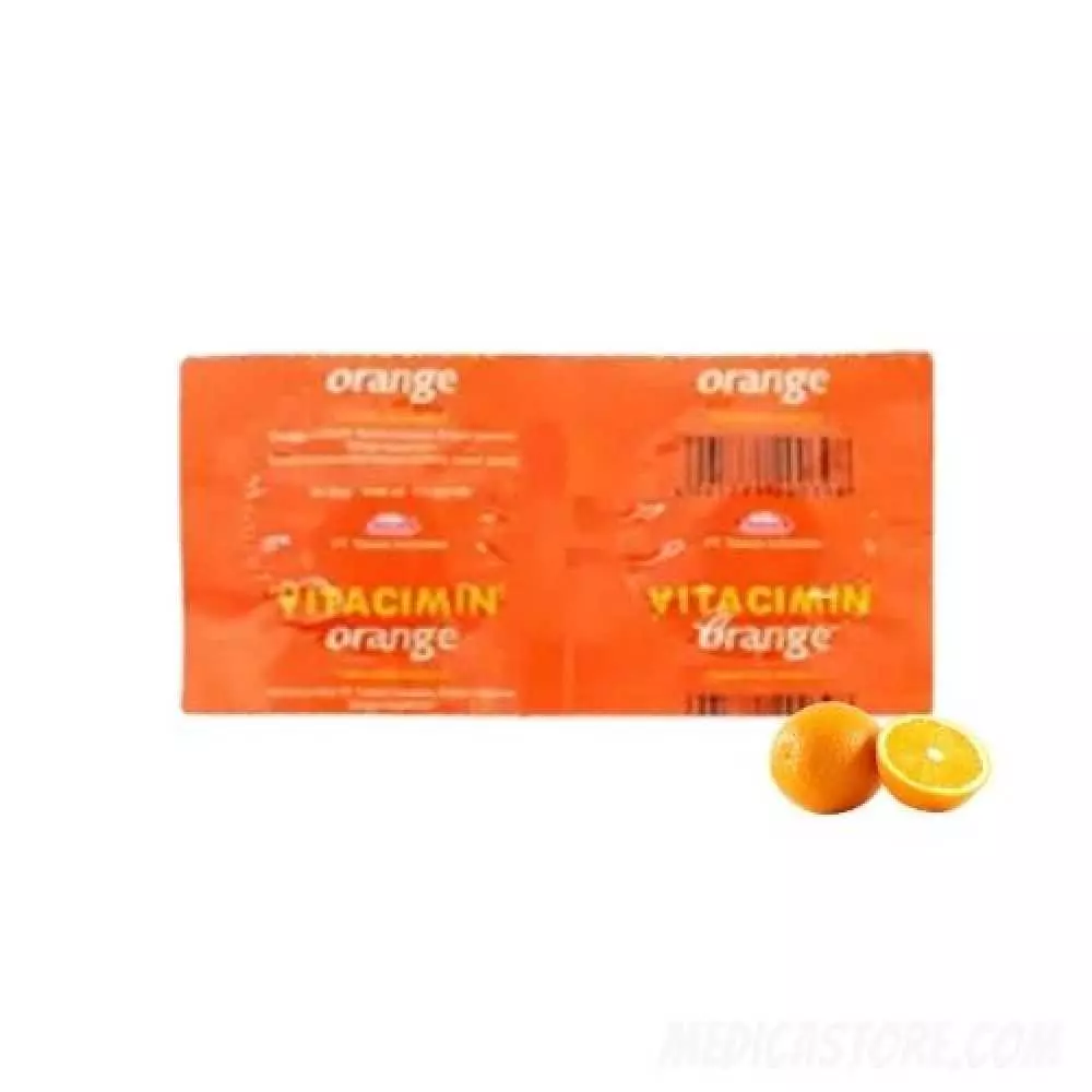 Vitacimin Orange Tablet Hisap 100's