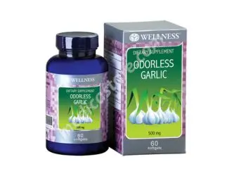 WELLNESS ODORLESS GARLIC KAPSUL LUNAK 60'S