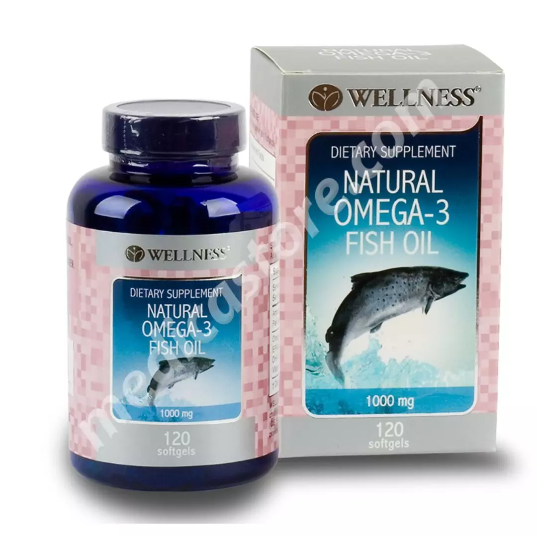 WELLNESS OMEGA-3 FISH OIL KAPSUL LUNAK 1000 MG 150'S