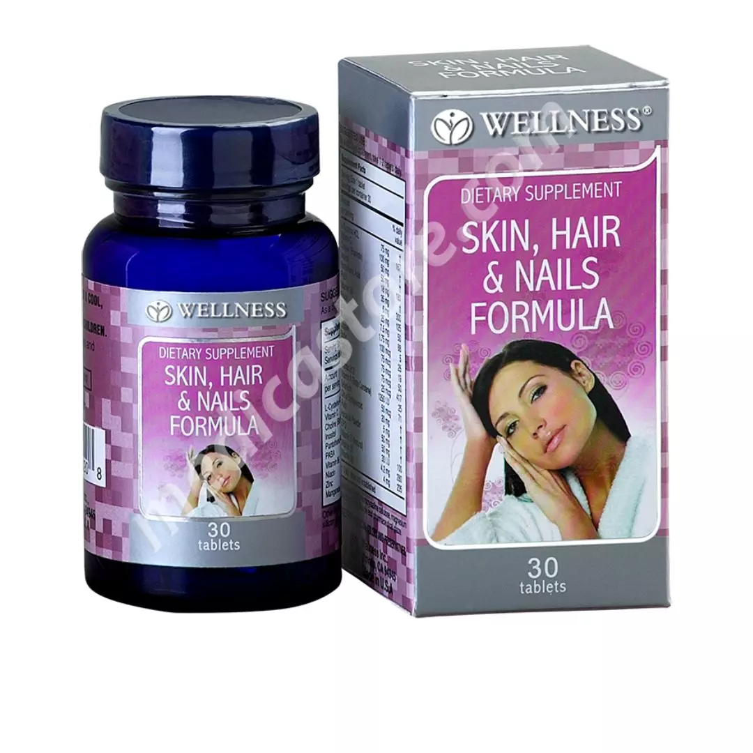 WELLNESS SKIN, HAIR & NAILS FORMULA TABLET 30'S