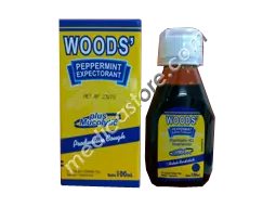 Woods' Peppermint Expectorant Sirup 100 ml