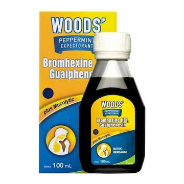 Woods Peppermint Expectorant Sirup 60 ML