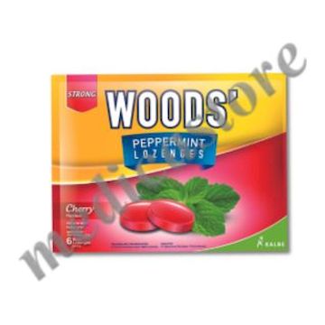 Woods Lozenges Cherry 6's