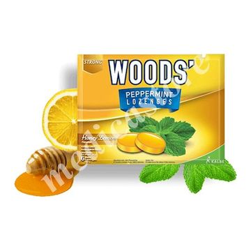 Woods Lozenges Honey Lemon 6's