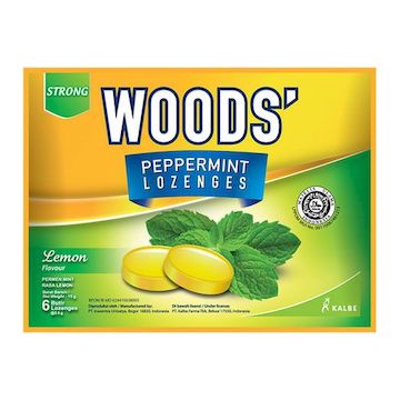 Woods Lozenges Lemon Isi 6