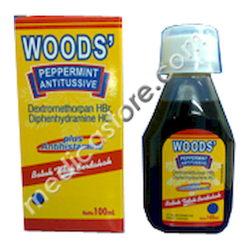 Woods Peppermint Antitussive Sirup 100 ML