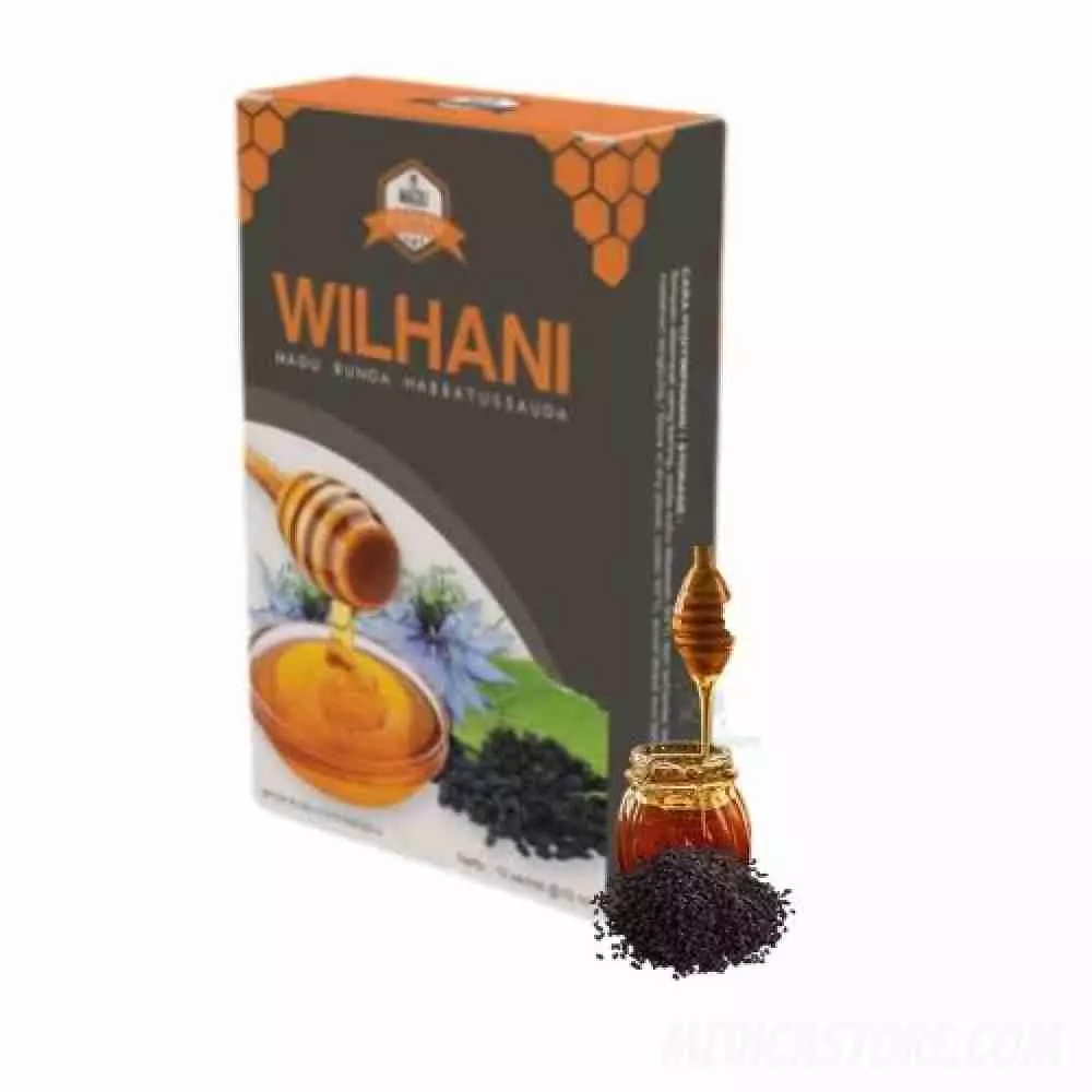 Wilhani Madu Bunga Habbatussauda Sachet 10 ml 10s