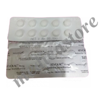 XEVOLAC TABLET SALUT SELAPUT 10 MG 