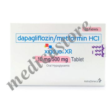 Xigduo XR Tablet Salut Selaput 10mg/500mg