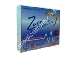 Zanidip 10 Mg Tablet Salut Selaput