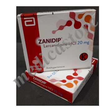 Zanidip 20 MG Tablet Salut Selaput