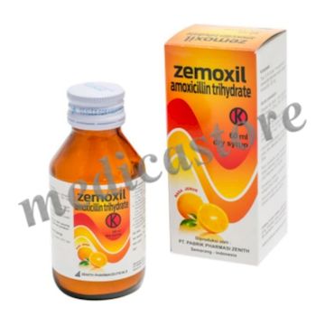 Zemoxil Dry Syrup 125/5ml 60 ML