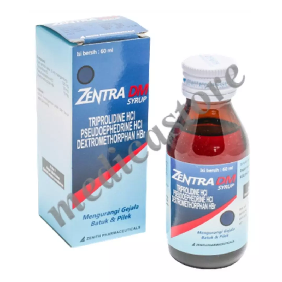 ZENTRA DM SYRUP 60 ML