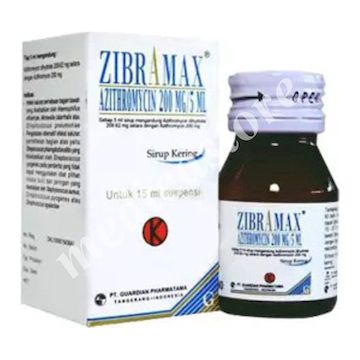 Zibramax Dry Syrup 15 ML