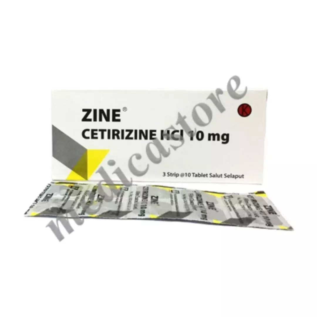 ZINE TABLET SALUT SELAPUT 10 MG