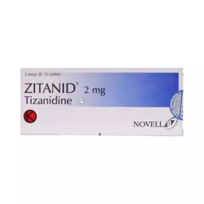 Zitanid 2 mg Tablet