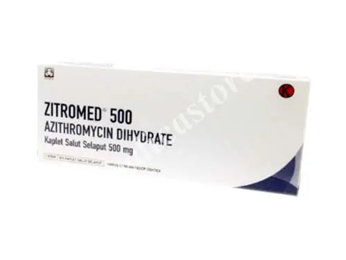 ZITROMED FC CAPLET 500 MG