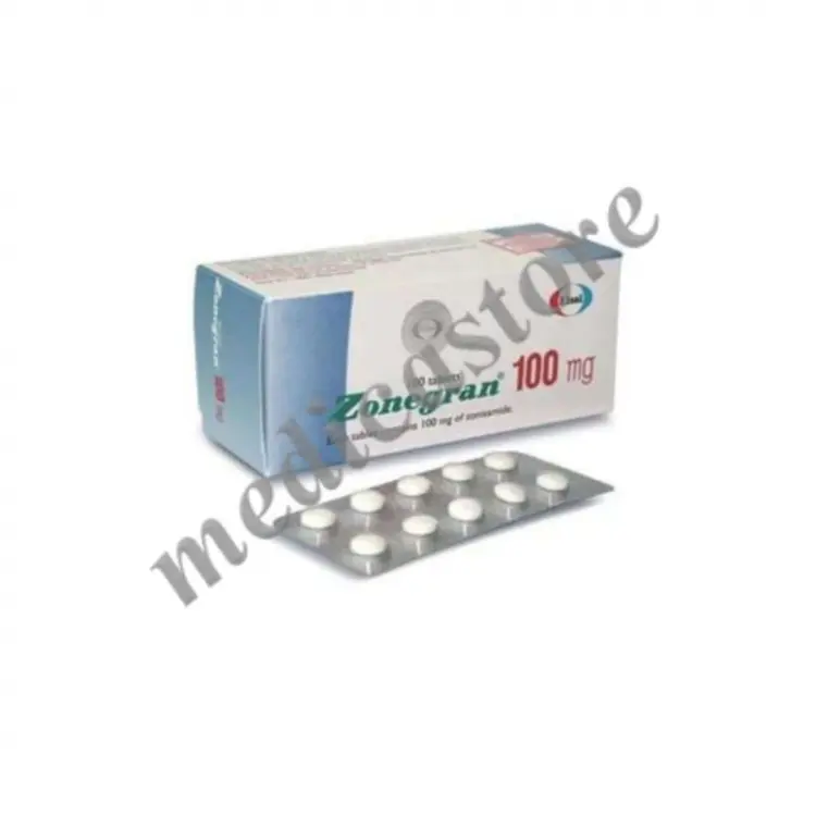 Zonegran Tablet 100 mg Salut Selaput