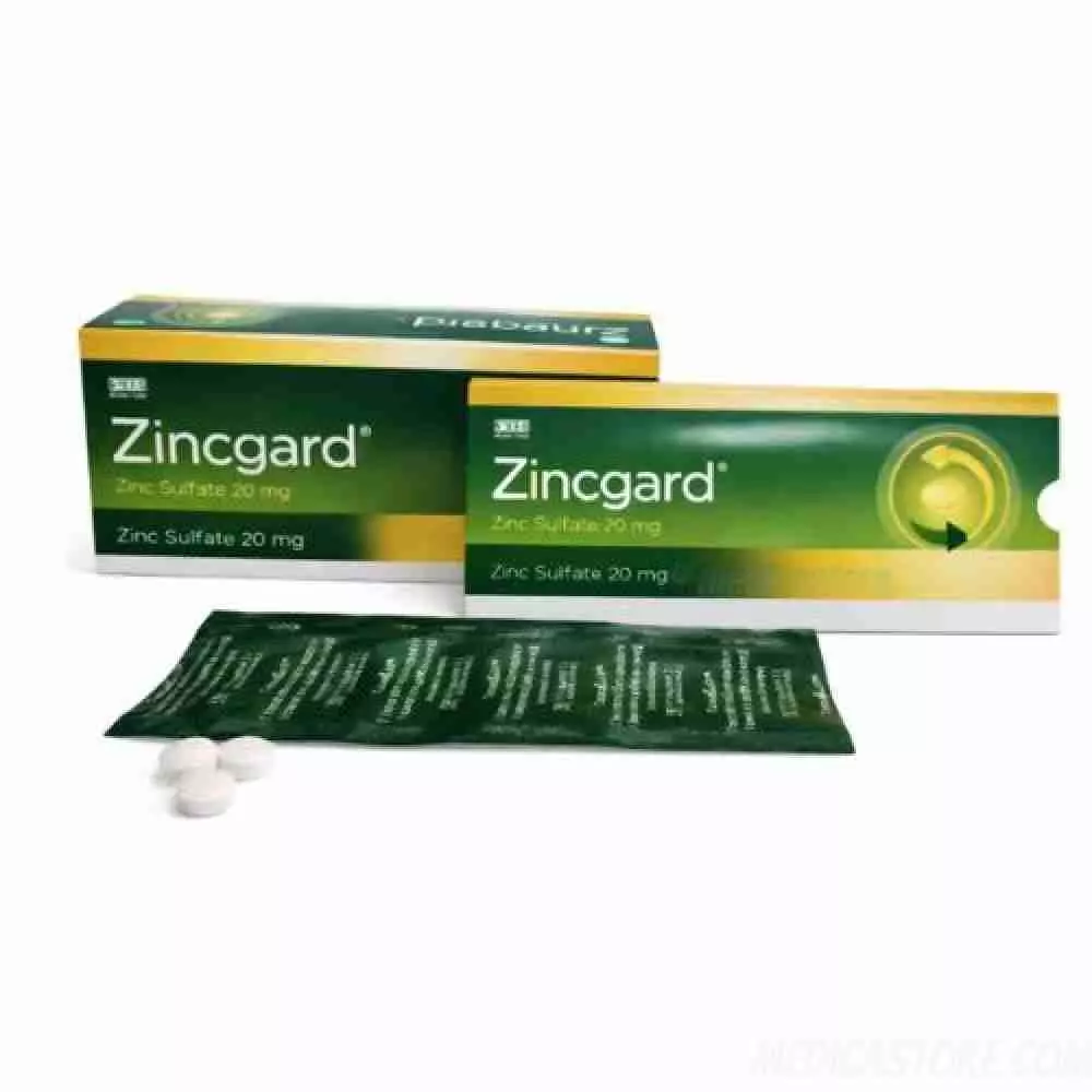 Zincgard 20mg 10 Amplop @ 10 Tablet Dispersible