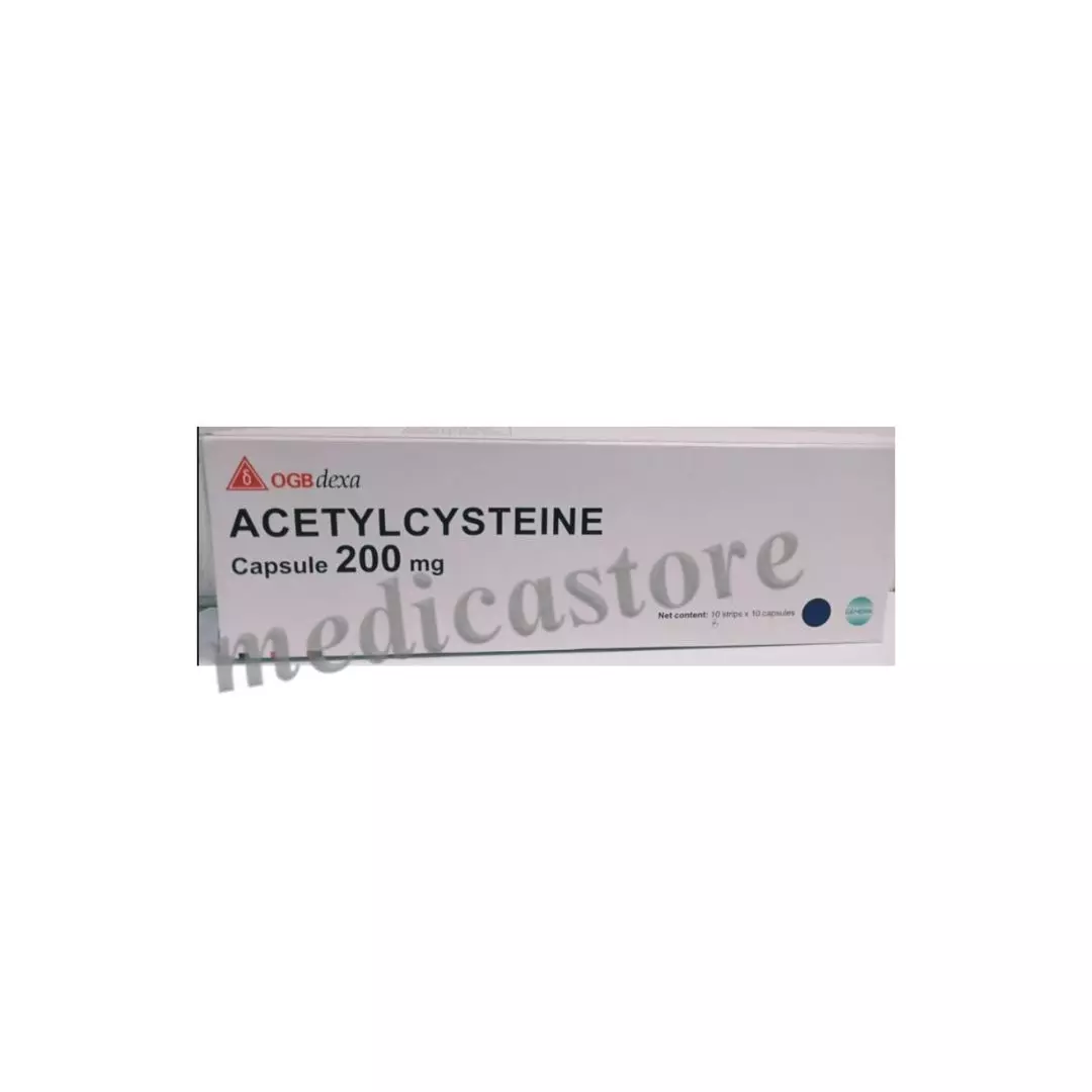 ACETYLCYSTEIN KAPSUL 200 MG