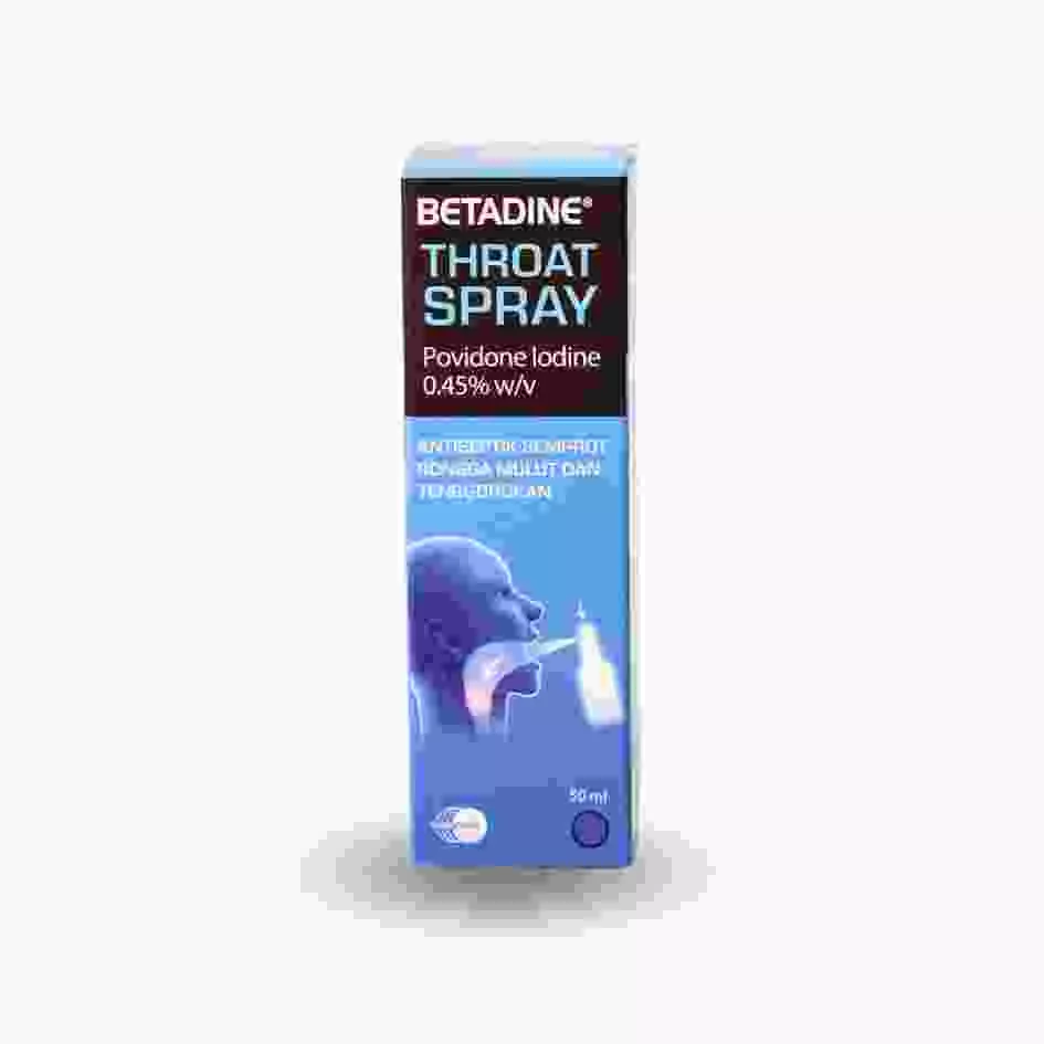 BETADINE THROAT SPRAY 50 ML