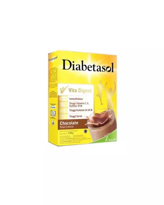 DIABETASOL COKLAT 170 gr