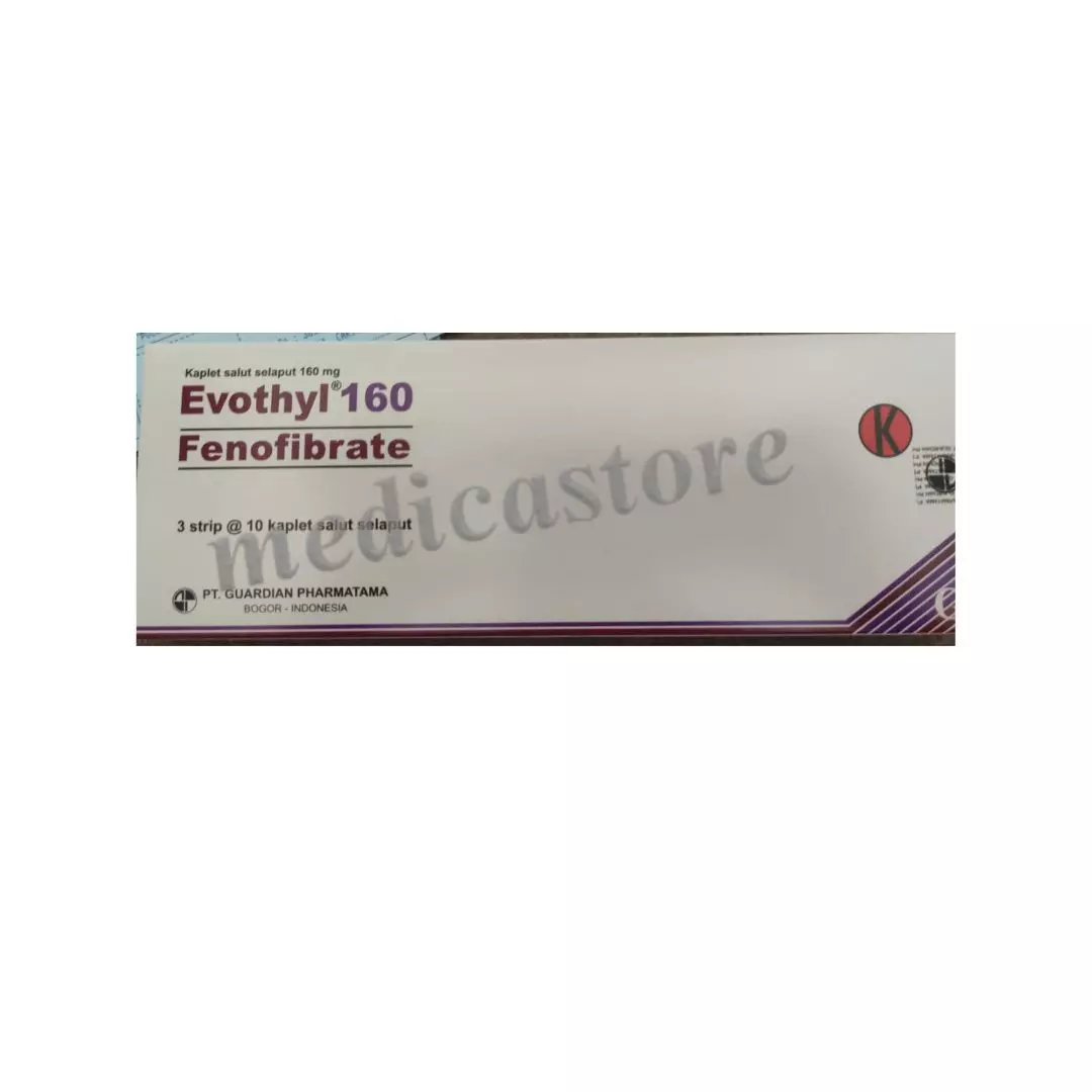 EVOTHYL KAPLET SALUT SELAPUT 160 MG