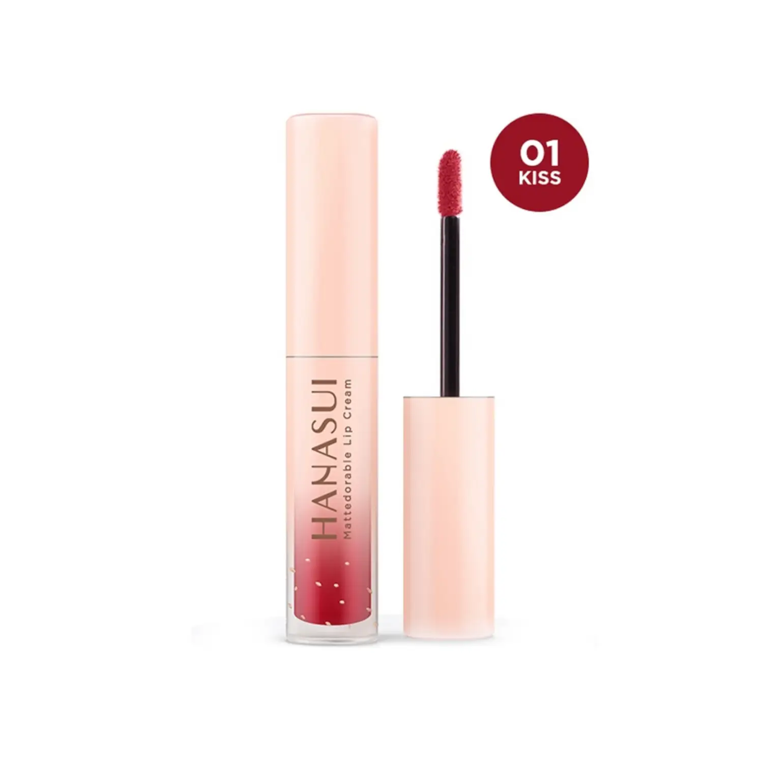 Hanasui Mattedorable Lip Cream 01 Kiss
