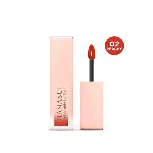 HANASUI TINT LIP STAIN PEACHY 02