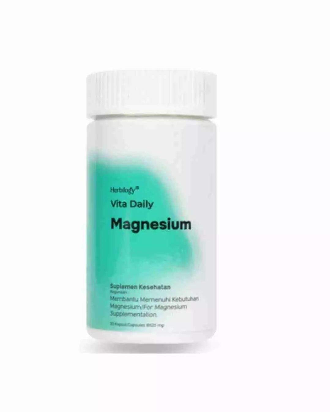 HERBILOGY VITA DAILY MAGNESIUM Botol isi 30 KAPSUL 