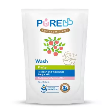 Purebb Wash Fruity Refill 450 ml