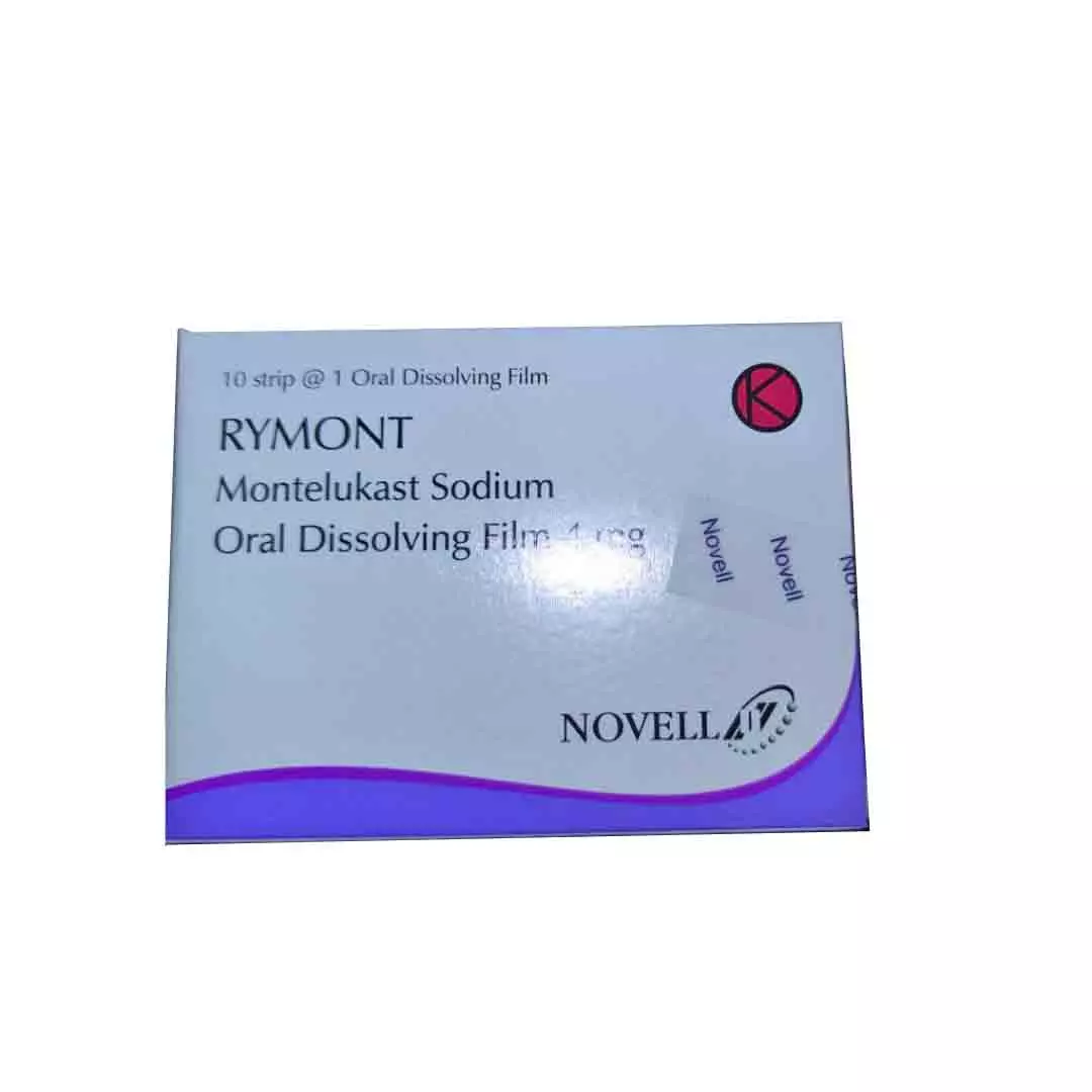 RYMONT 4 MG ORAL DISSOLVING FILM 10 S