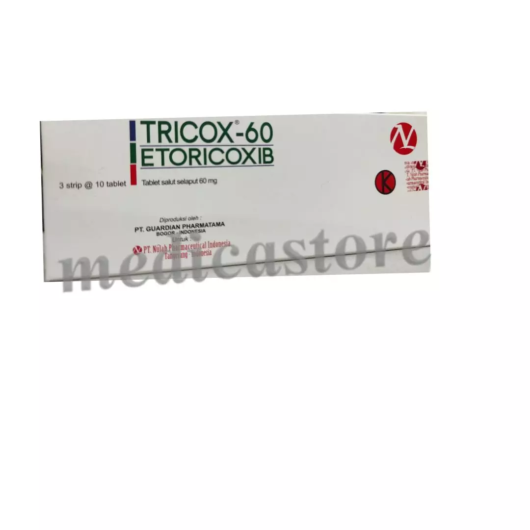 TRICOX 60 MG TABLET SALUT SELAPUT