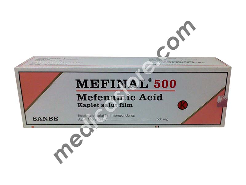 Harga obat mefinal 500 mefenamic acid