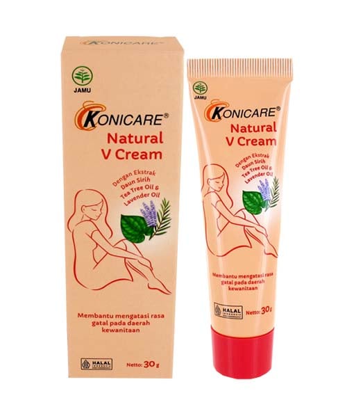 Konicare Natural V Cream, untuk mengatasi gatal di area kewanitaan