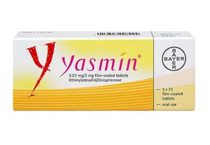 Pil KB Yasmin untuk mencegah kehamilan