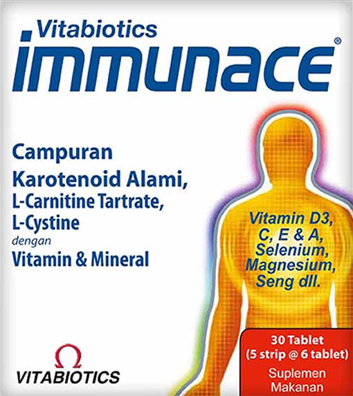 Immunace, suplemen untuk memelihara sistem imun
