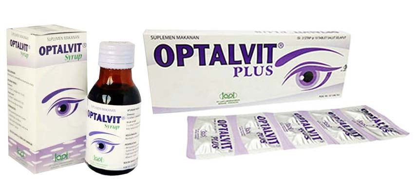 Optalvit dan Optalvit Plus, suplemen untuk menjaga kesehatan mata
