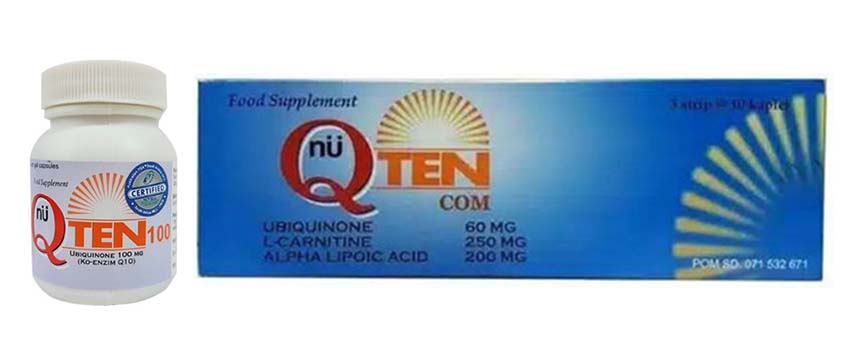 Q-Ten, suplemen untuk menjaga kesehatan tubuh